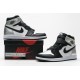 Air Jordan 1 High "Silver Toe" Black Silver CD0461-001