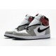 Air Jordan 1 High "Smoke Grey Red" Grey White Red 555088-126