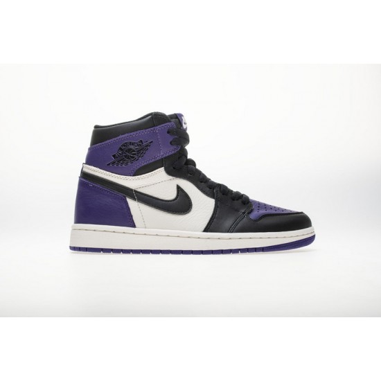 Air Jordan 1 OG Hi Retro "Court Purple" Purple Black 555088-501