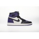 Air Jordan 1 OG Hi Retro "Court Purple" Purple Black 555088-501