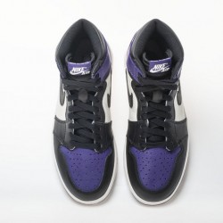 Air Jordan 1 OG Hi Retro "Court Purple" Purple Black 555088-501