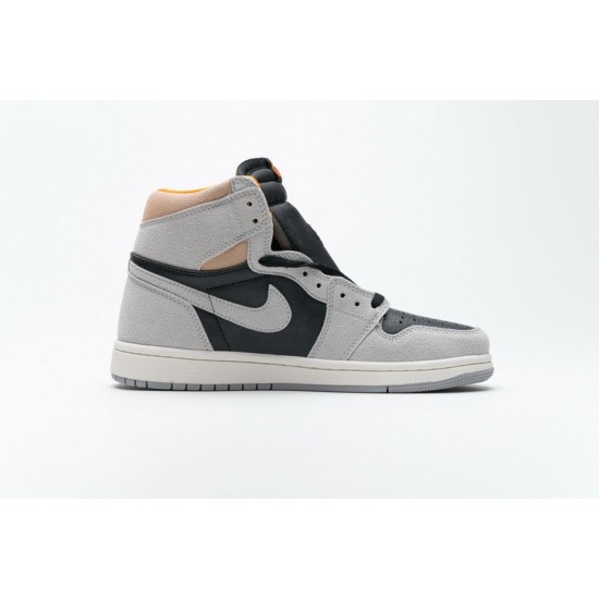 Air Jordan 1 OG Hi Retro "Neutral Grey" Black Grey 555088-018