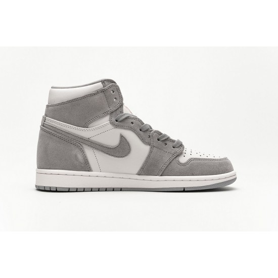 Air Jordan 1 "Pale Ivory" Gray Pink AH7389-101