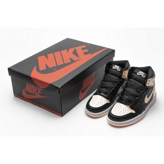Air Jordan 1 Retro High OG "Crimson Tint" Pink Black 555088-081