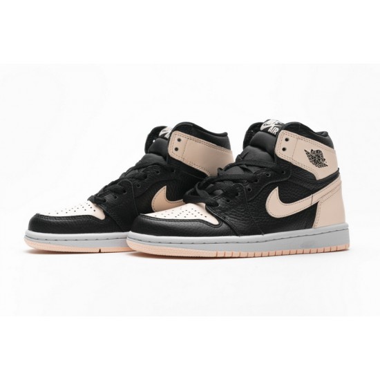 Air Jordan 1 Retro High OG "Crimson Tint" Pink Black 555088-081