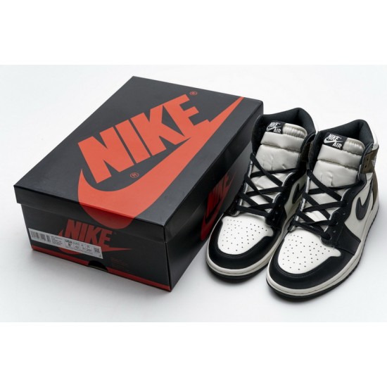 Air Jordan 1 Retro High OG "Dark Mocha" Brown White Black 555088-105