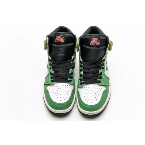 Air Jordan 1 Retro High OG "Lucky Green" White Green Black DB4612-300
