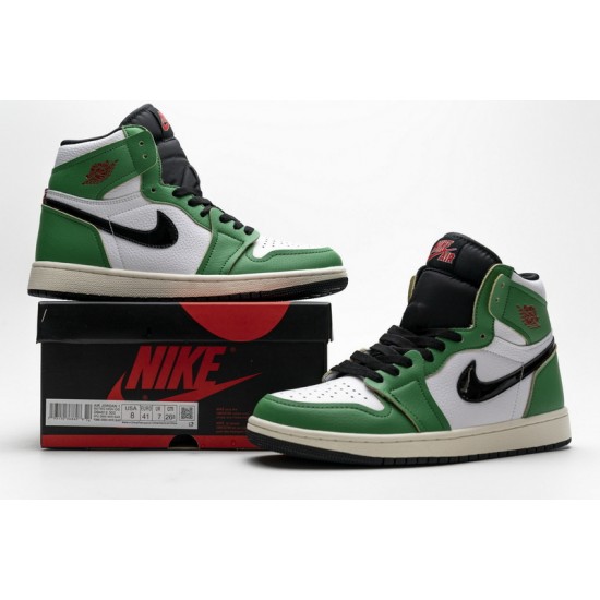 Air Jordan 1 Retro High OG "Lucky Green" White Green Black DB4612-300