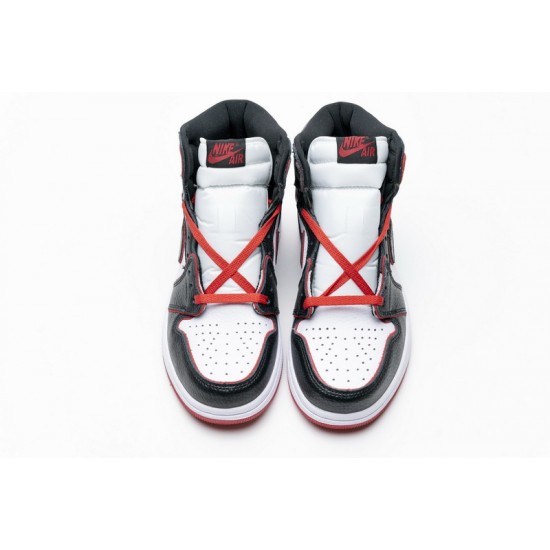 Air Jordan 1 Retro High OG "Meant To Fly" Black Red 555088-062