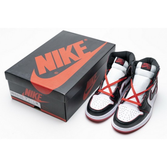 Air Jordan 1 Retro High OG "Meant To Fly" Black Red 555088-062