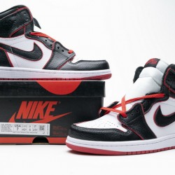 Air Jordan 1 Retro High OG "Meant To Fly" Black Red 555088-062