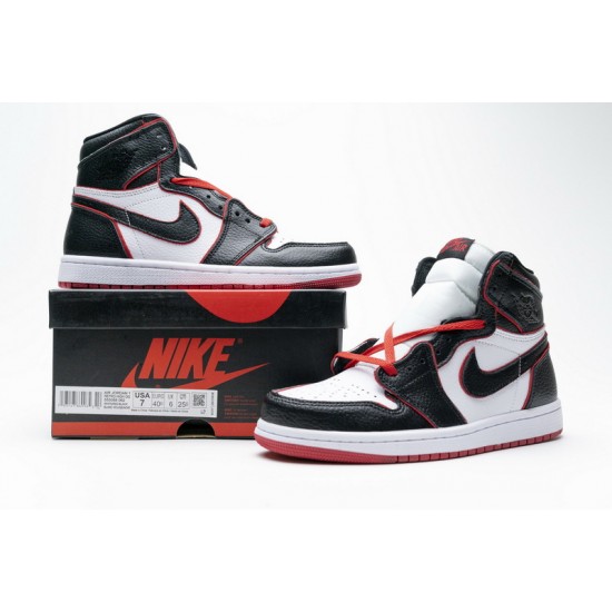 Air Jordan 1 Retro High OG "Meant To Fly" Black Red 555088-062