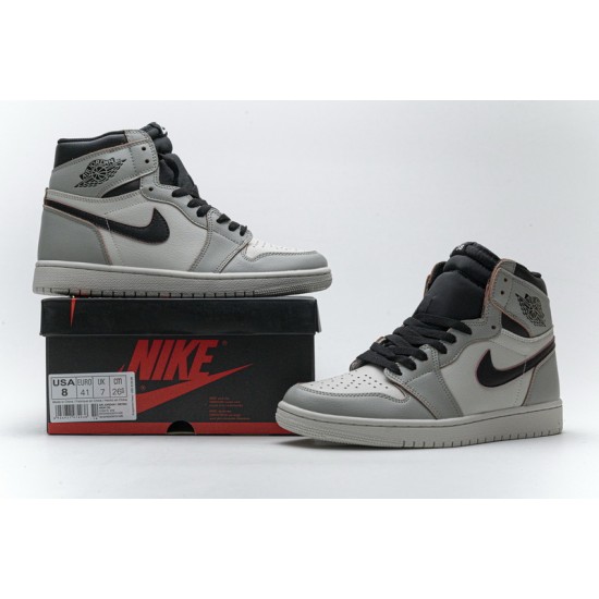 Air Jordan 1 Retro High OG "NYC to Paris" Grey White CD6578-006