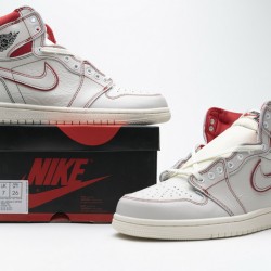 Air Jordan 1 Retro High OG "Phantom" White Red 555088-160