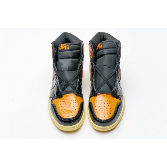Air Jordan 1 Retro High OG "Shattered Backboard 3.0" Orange Black 555088-028