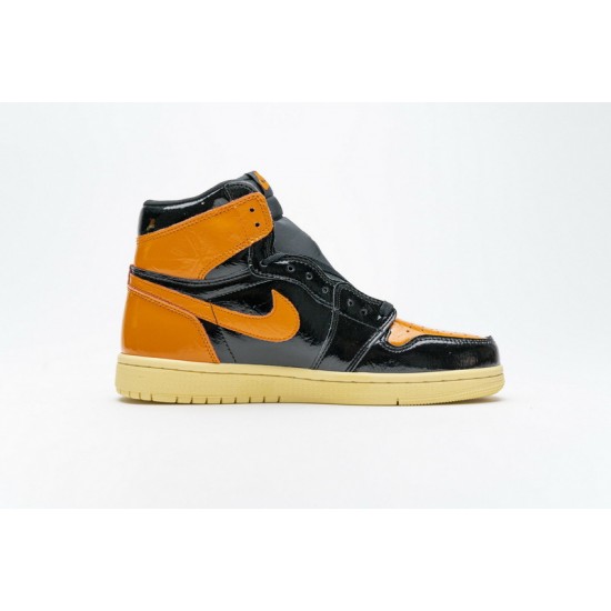 Air Jordan 1 Retro High OG "Shattered Backboard 3.0" Orange Black 555088-028