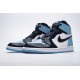 Air Jordan 1 Retro High OG "UNC" Patent Blue Black CD0461-401