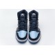 Air Jordan 1 Retro High OG "UNC" Patent Blue Black CD0461-401