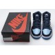 Air Jordan 1 Retro High OG "UNC" Patent Blue Black CD0461-401