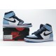 Air Jordan 1 Retro High OG "UNC" Patent Blue Black CD0461-401