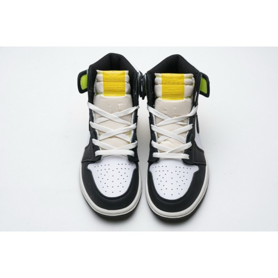 Air Jordan 1 Retro High OG "Volt Gold" Black Yellow Green 555088-118