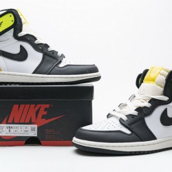 Air Jordan 1 Retro High OG "Volt Gold" Black Yellow Green 555088-118