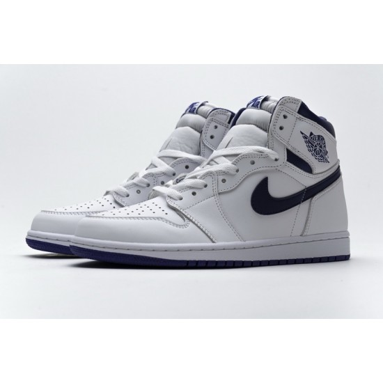 Air Jordan 1 Retro High OG "Blue Moon" White Purple 555088-115