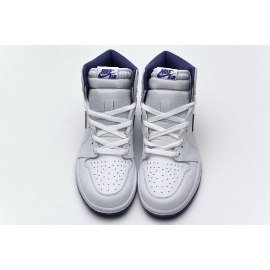 Air Jordan 1 Retro High OG "Blue Moon" White Purple 555088-115