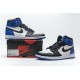 Air Jordan 1 Retro High OG x Fragment Design Blue Black White 716371-040