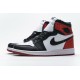 Air Jordan 1 Retro High "Satin Black Toe" Black Red CD0461-016
