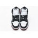 Air Jordan 1 Retro High "Satin Black Toe" Black Red CD0461-016