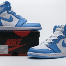 Air Jordan 1 Retro "UNC" Blue White 555088-117