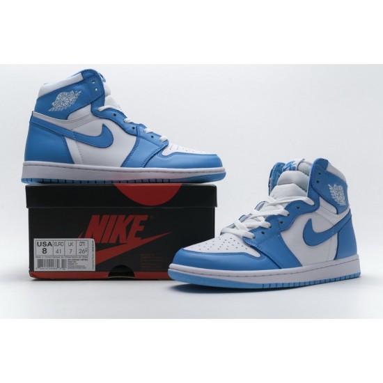 Air Jordan 1 Retro "UNC" Blue White 555088-117