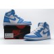Air Jordan 1 Retro "UNC" Blue White 555088-117