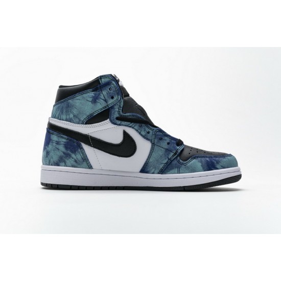 Air Jordan 1 "Tie-Dye" Blue Black CD0461-100