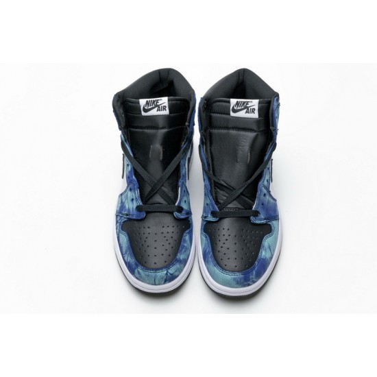Air Jordan 1 "Tie-Dye" Blue Black CD0461-100