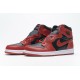Air Jordan Retro 1 High 85 "Reverse Bred" Red Black BQ4422-600