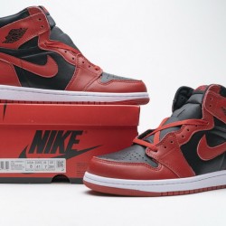 Air Jordan Retro 1 High 85 "Reverse Bred" Red Black BQ4422-600