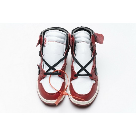 Off-White x Air Jordan 1 High OG "Chicago" White Red AA3834-101