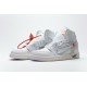 Off-White x Air Jordan 1 High OG "White" All White AQ0818-100