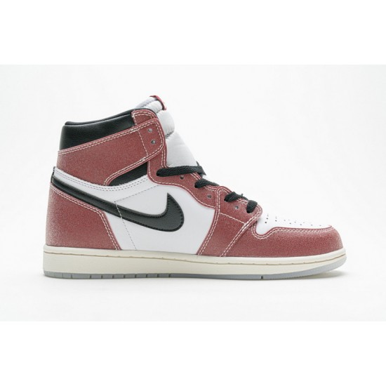 Trophy Room x Air Jordan 1 High OG "Chicago" Red White Black DA2728-100 36-46