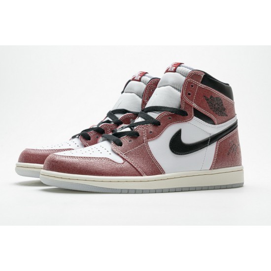 Trophy Room x Air Jordan 1 High OG "Chicago" Red White Black DA2728-100 36-46