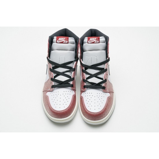 Trophy Room x Air Jordan 1 High OG "Chicago" Red White Black DA2728-100 36-46