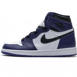 Air Jordan 1 High OG "Court Purple" White Purple 555088-500
