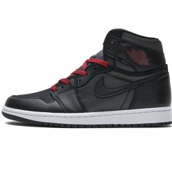 Air Jordan 1 Retro High OG "Black Satin" Gym Red Black Red 555088-060