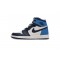 Air Jordan 1 Retro High OG "Obsidian" University Blue White 555088-140