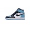 Air Jordan 1 Retro High OG "UNC" Patent Blue Black CD0461-401