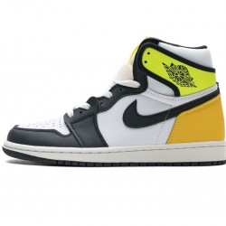 Air Jordan 1 Retro High OG "Volt Gold" Black Yellow Green 555088-118