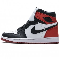 Air Jordan 1 Retro High "Satin Black Toe" Black Red CD0461-016