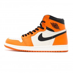 Air Jordan 1 Reverse "Shattered Backboard" Orange White 555088-113